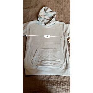 Treasure‎ & Bond Hoodie Pullover Sweatshirt Kangaroo Pocket Blue L (10/12)